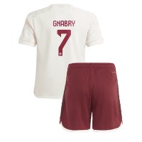 Camiseta Bayern Munich Serge Gnabry #7 Tercera Equipación para niños 2023-24 manga corta (+ pantalones cortos)
